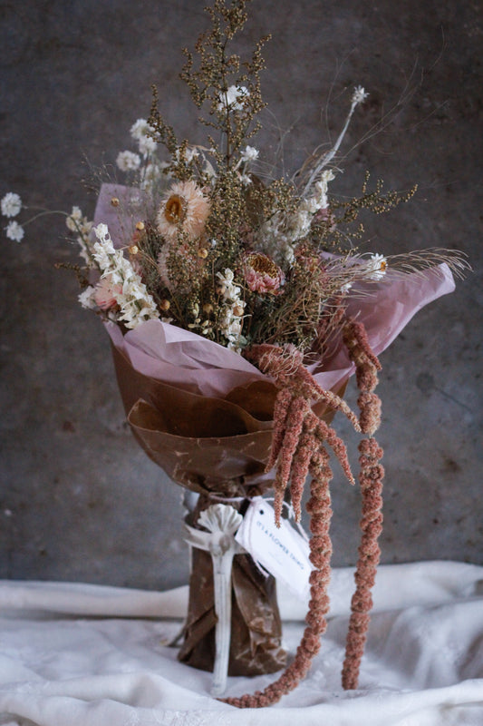 Evighedsbuket lys rosa