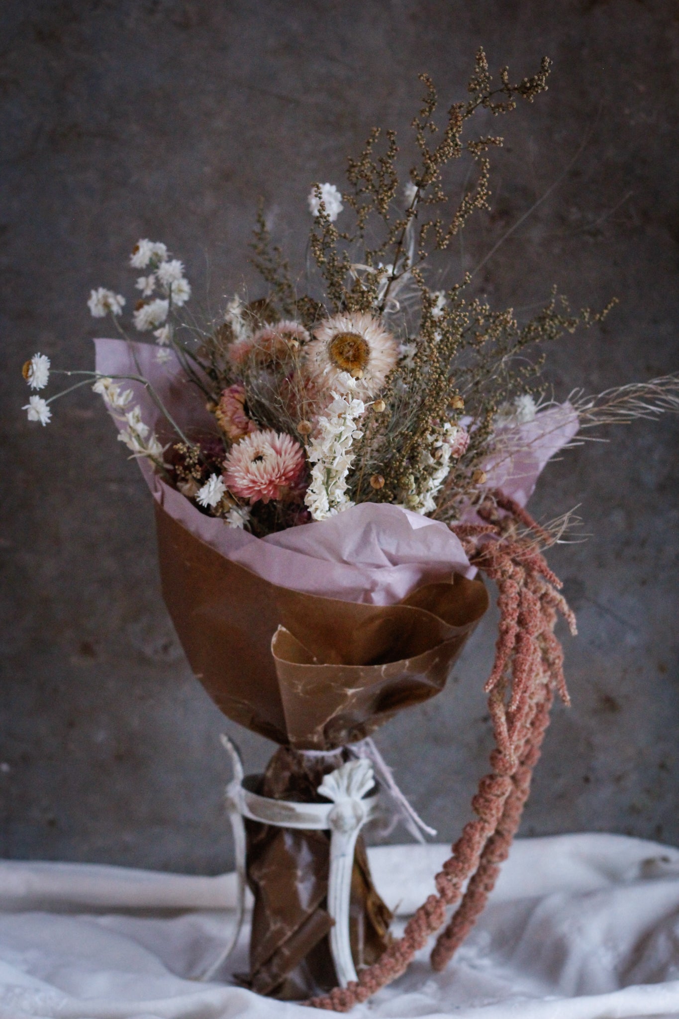 Evighedsbuket lys rosa