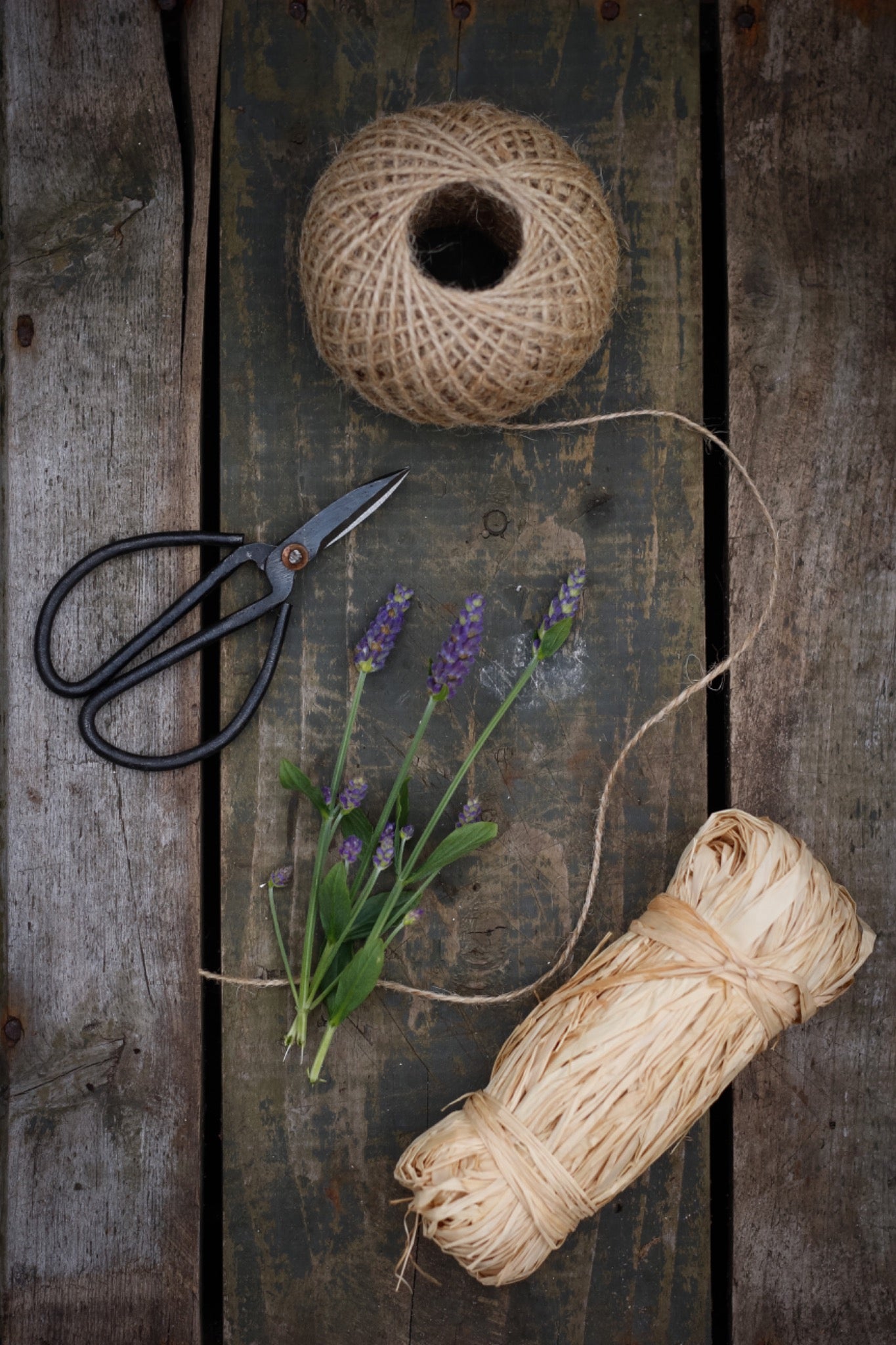 Naturligt Raffia