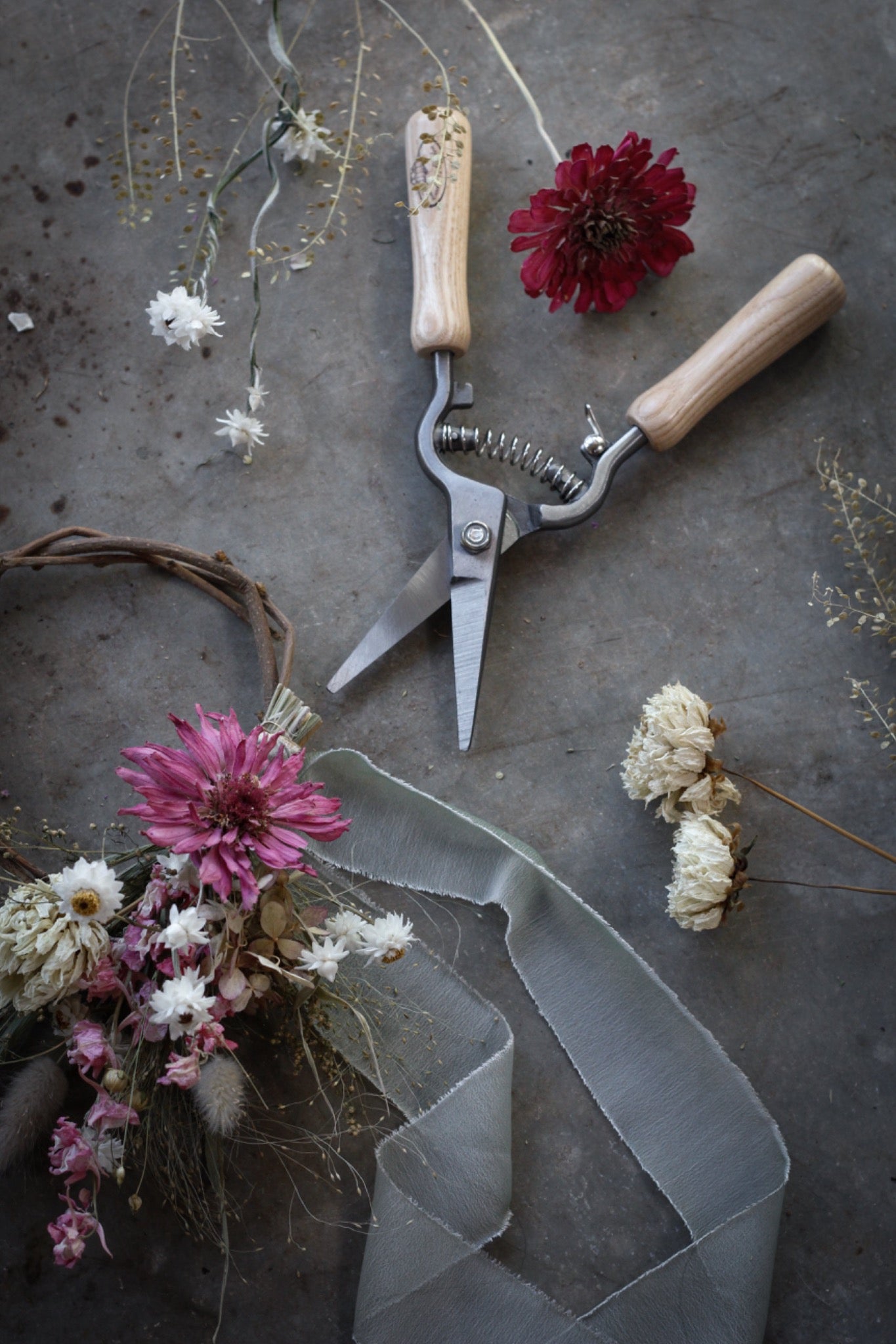 Florist saks i rustfrit stål