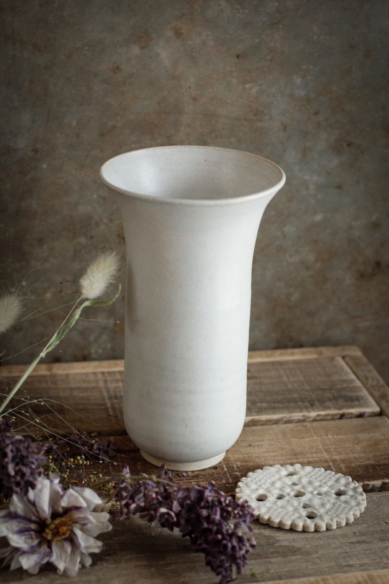 2 i 1 stentøjs vase